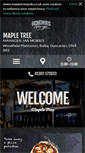 Mobile Screenshot of mapletreepub.co.uk
